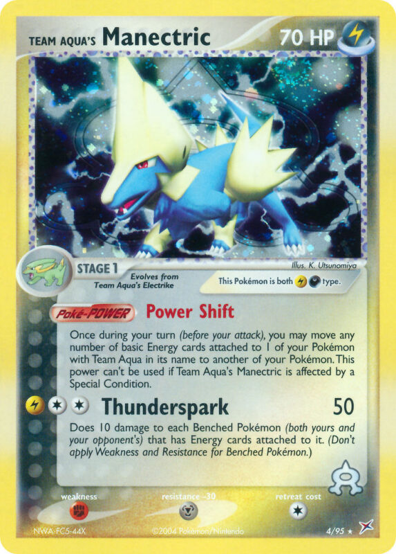 Team Aqua's Manectric